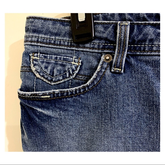 Lee Denim Shorts Mom’s Style Mid Wash Blue Size 12 - Picture 10 of 15